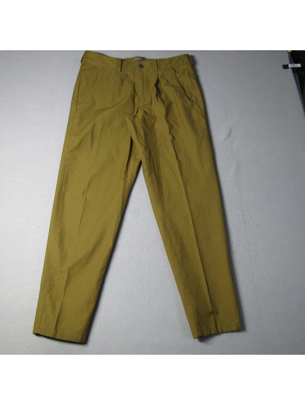 NWT VRST Limitless Canvas Athletic Pleated Chino Pants Men's 32 X 34 Brown Spice